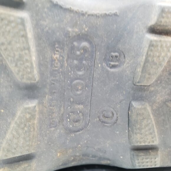 CROCS Kids Handle It Waterproof Boots Children’s size 13 Girls Boys Dark Blue - Picture 6 of 7